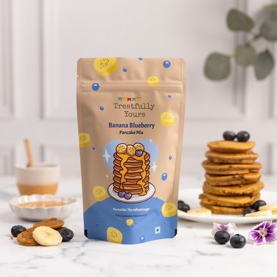 Banana Blueberry Pancake Mix